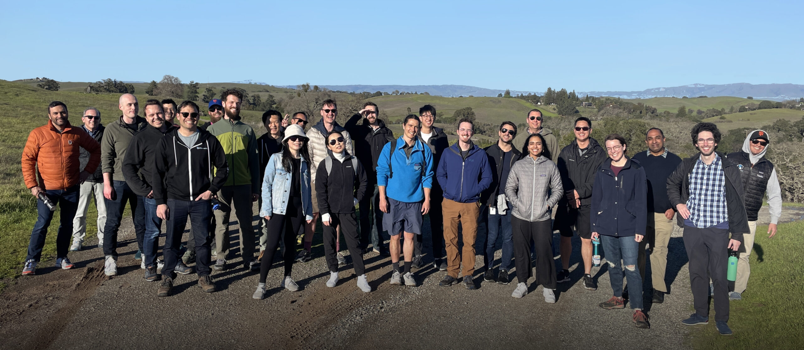 Engineering team hike